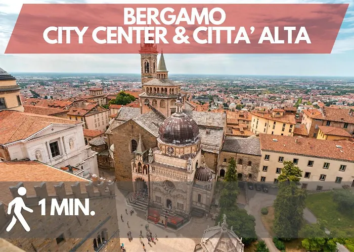 Citta Alta - 5min From Bgy Airport, Ac, Wifi * Bergamo